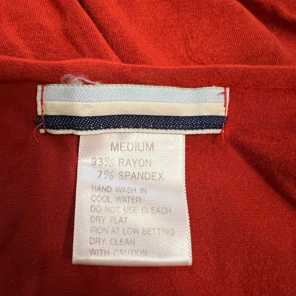 Orange Ruffle Blouse - Picture 8 of 8